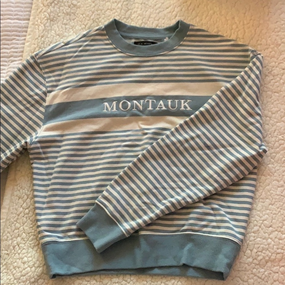 LA HEARTS CREW NECK
